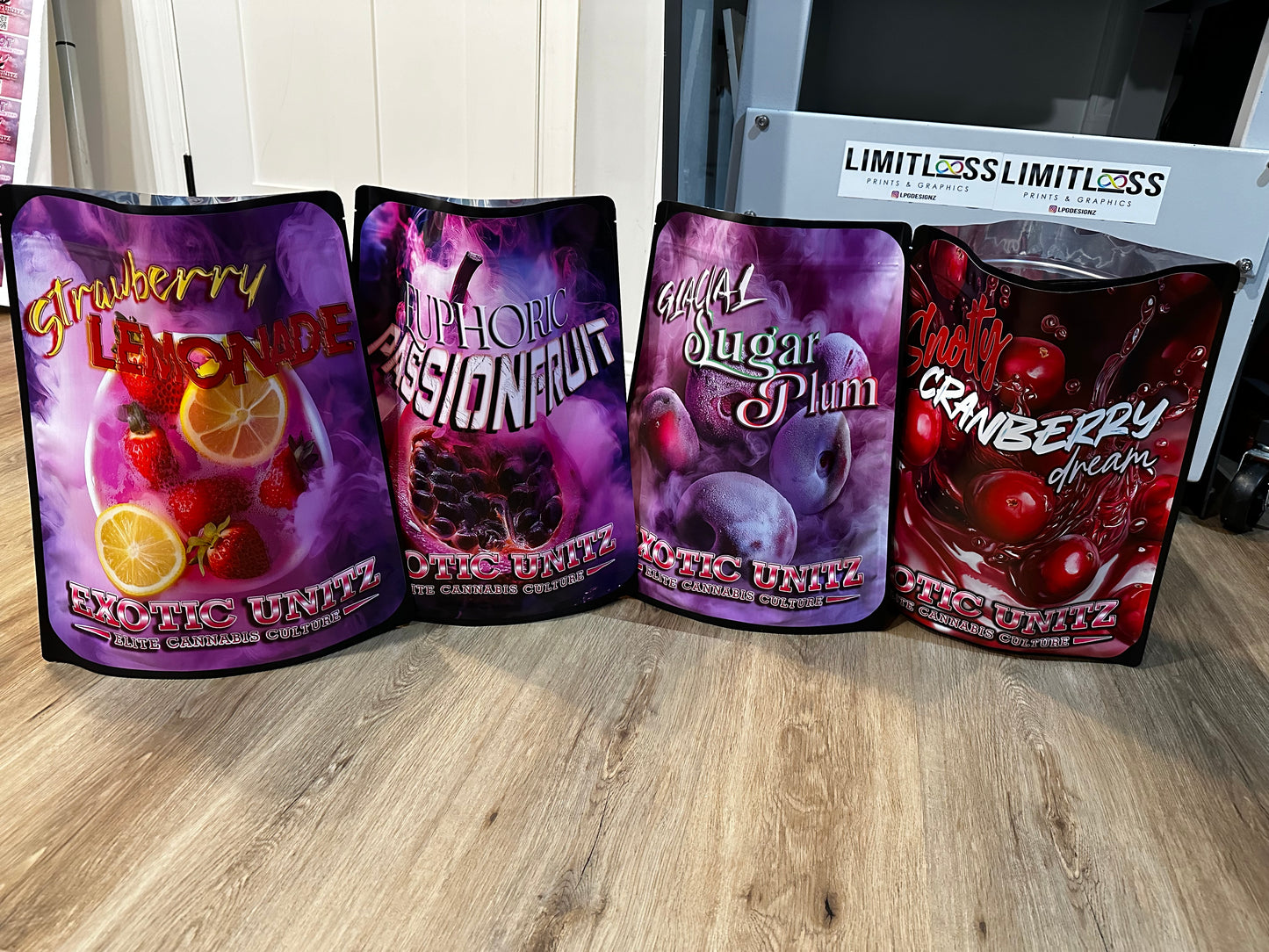 CUSTOM MYLAR BAG