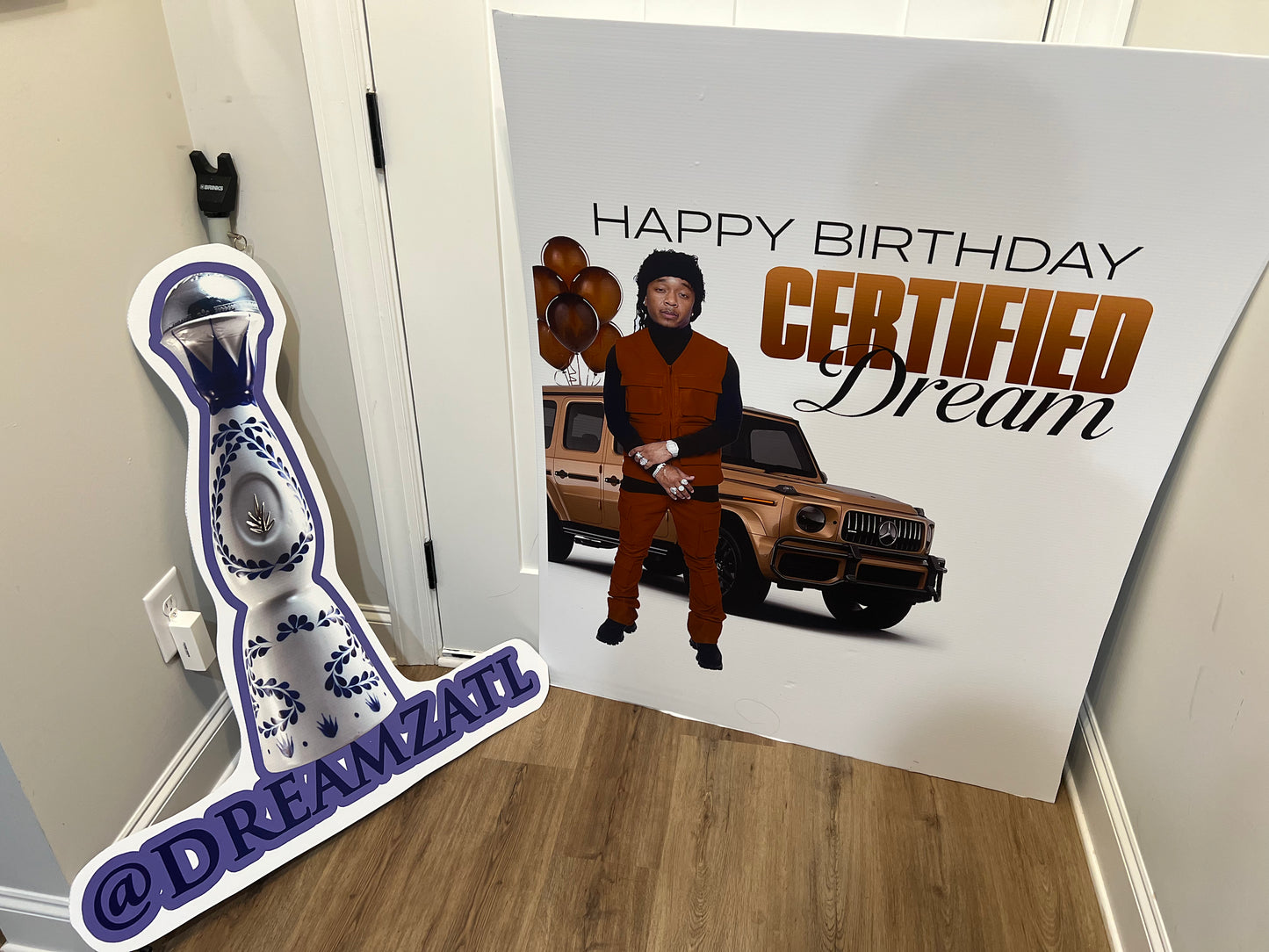 Bottle Signs or Celebration Signs