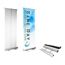 Pop up Retractable Banners 31.75" X 78.5" - Limitless Prints & Graphics